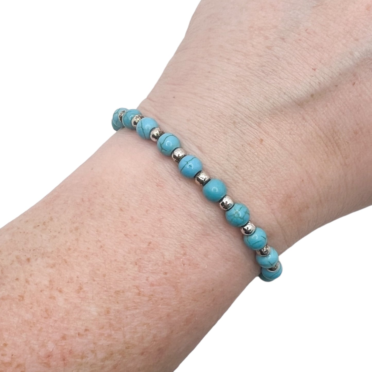 Turquoise and Silver Bracelet