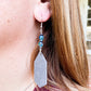 Geometric Fringe Earrings